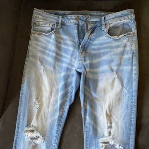 American eagle flex light blue slim fit jeans sz34